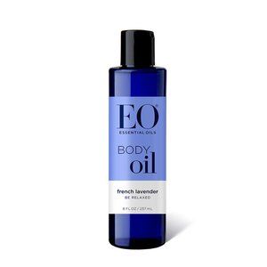 EO Body Oil Massage and Moisturize, French Lavender, 8 oz 237 ml